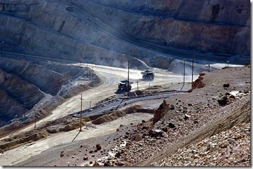 An open pit copper mine.All my transportation and industry related shots can be seen here: