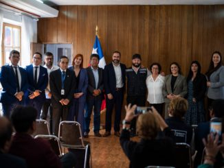 Presidente Gabriel Boric Font y rector Marcos Cikutovic Salas consolidan compromiso para avanzar en las gestiones de factibilidad para la creación de una sede de la Universidad de Antofagasta en Calama