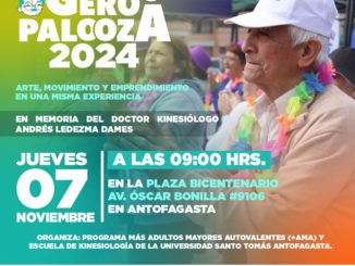 Esperan más de 500 personas mayores en 4ª versión de Geropalooza en Antofagasta