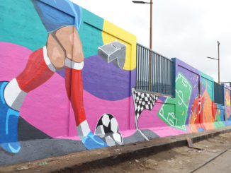 Con inauguración de gran mural finalizó Activación Cultural Comunitaria en Villa Felipe Trevizán de Antofagasta